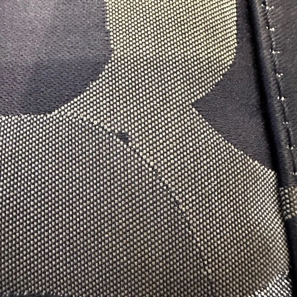 Coach Classic Navy/Silver Handbag - Picture 14 of 14